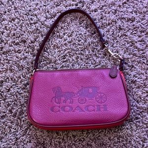 Coach pink handbag